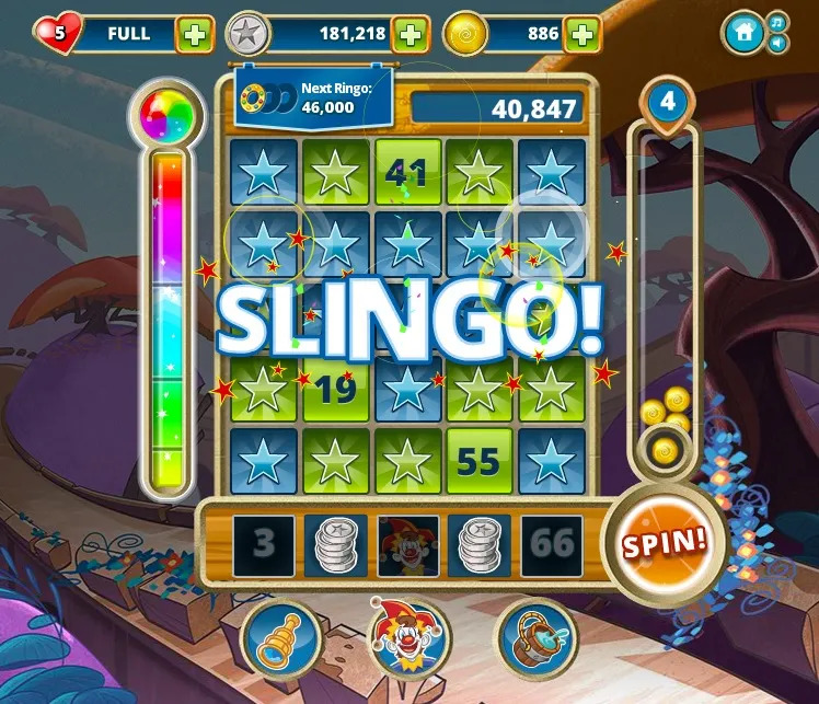 Tips for playing Slingo