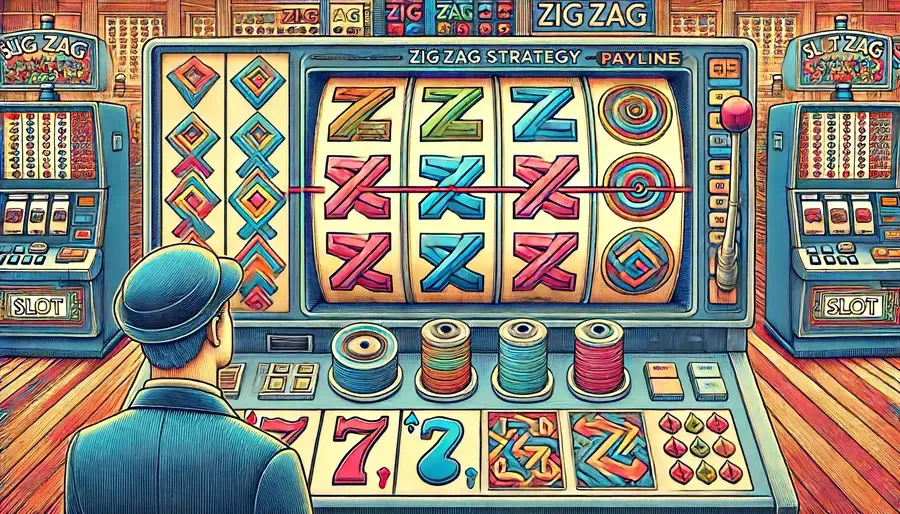 How to play slots using the zig zag strategy