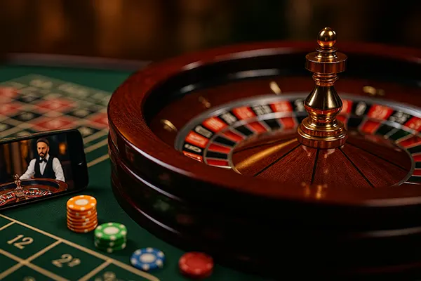Live dealer roulette