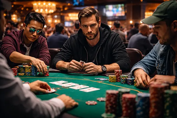 Aggressive Pokerhand