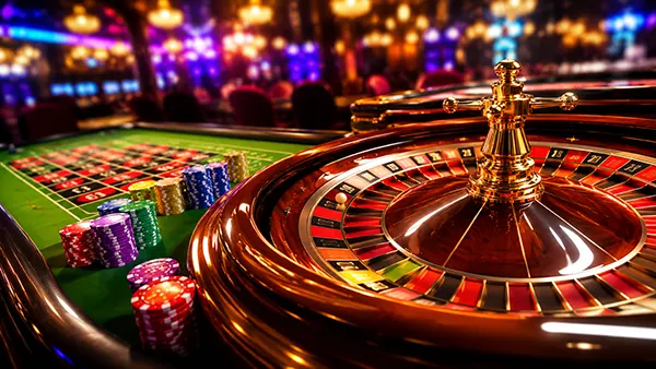Interfaz de ruleta retrato